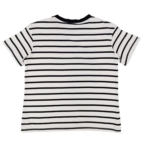 Camiseta oversize rayada para mujer