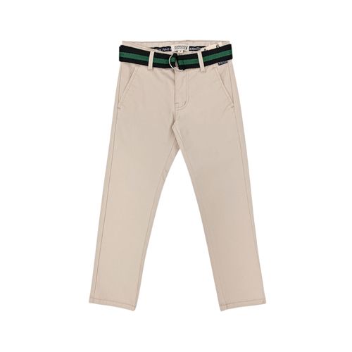 Pantalón slim fit gris claro para niño