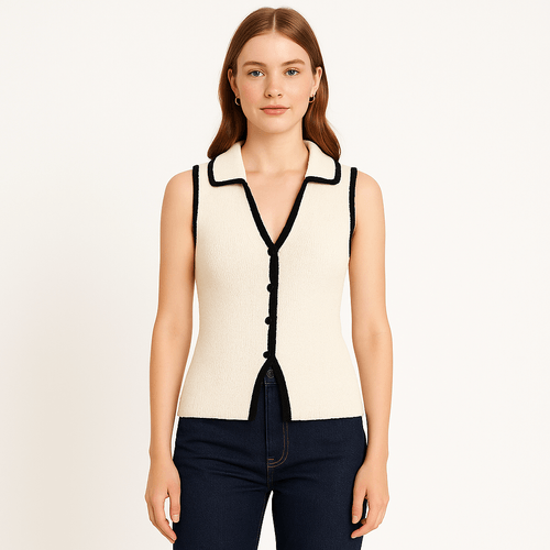 Blusa con textura para mujer