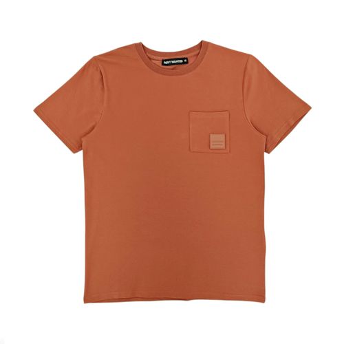 Camiseta roja sólida para niño
