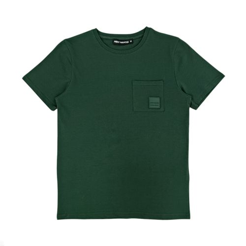 Camiseta verde sólida para niño