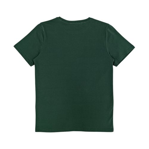 Camiseta verde sólida para niño
