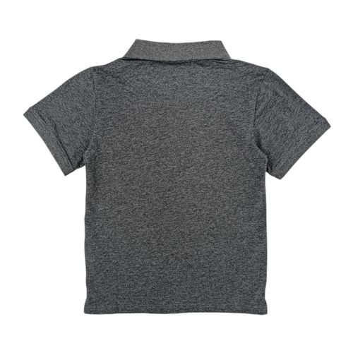 Camisa tipo polo gris para niño