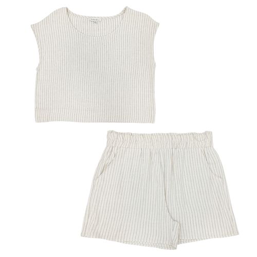 Conjunto rayado para mujer
