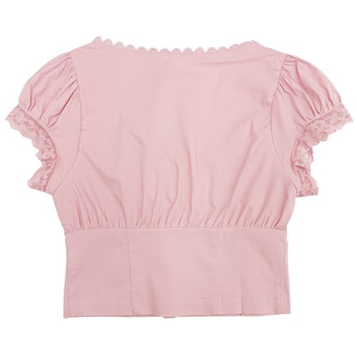 Corset cropped con textura para mujer