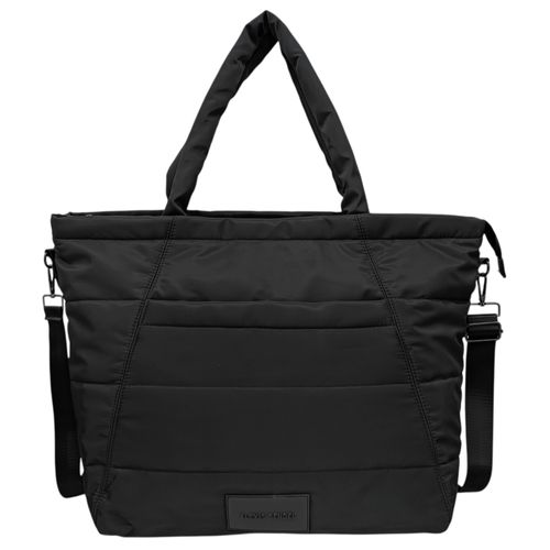 Cartera tote negra para mujer