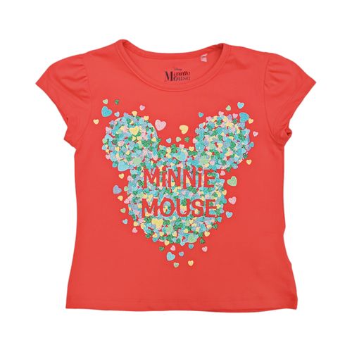 Camiseta roja para  niña