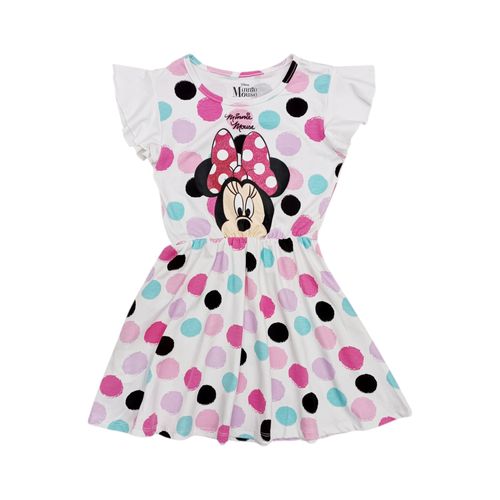 Vestido bicolor para niña