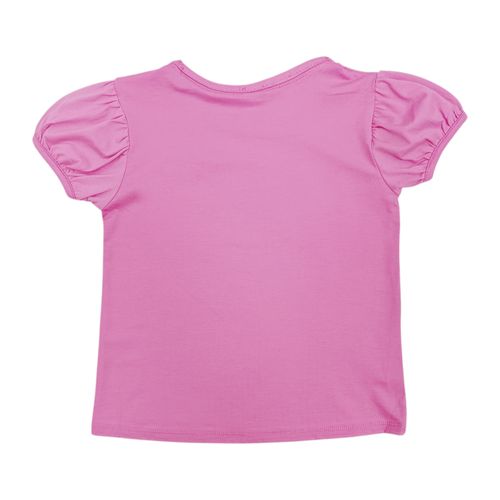 Camiseta rosa para niña