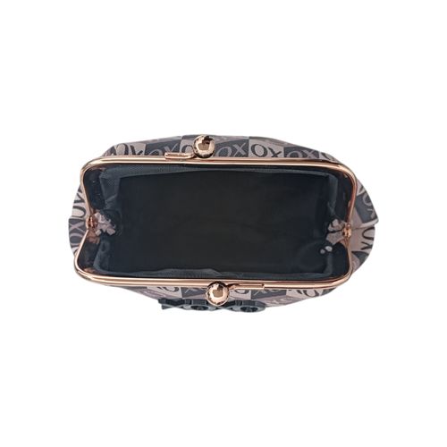Monedero negro para mujer