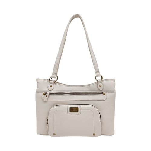 Cartera tote ivory para mujer