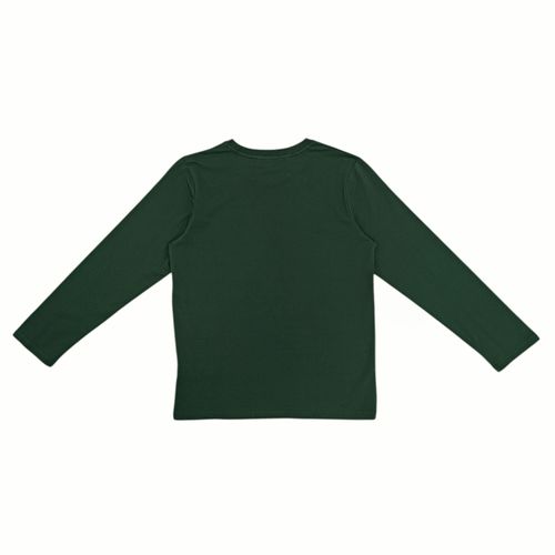 Camiseta verde sólida para niño