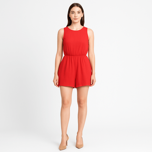Romper sólido para mujer