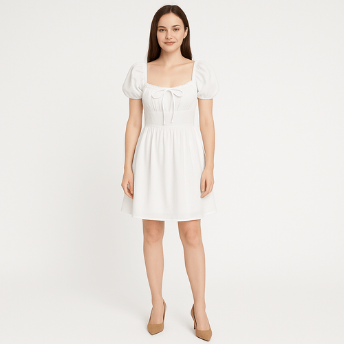 Vestido sólido para mujer