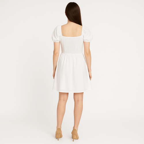 Vestido sólido para mujer