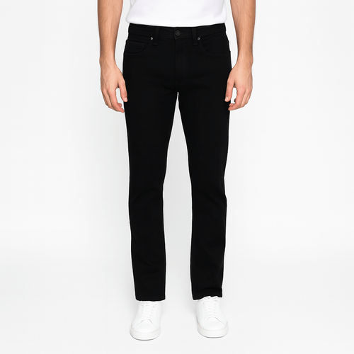 Skinny jeans negro sólido para hombre