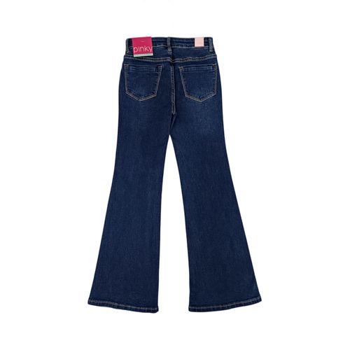 Flare jeans azul para niña