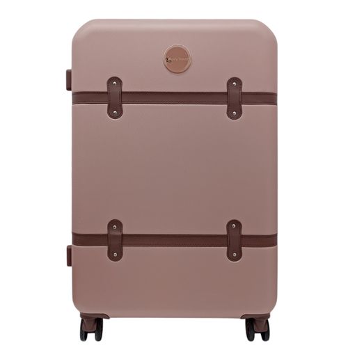 Maleta grande rosa 28"