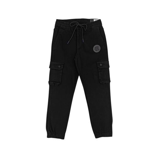 Jogger cargo negro para niño