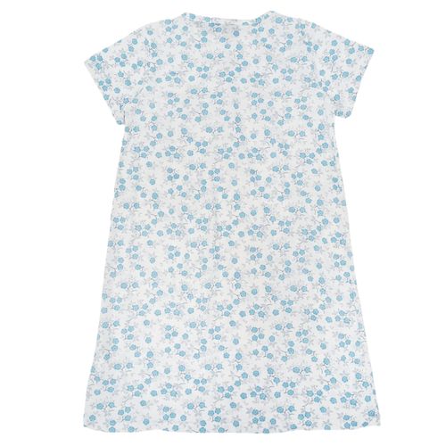 Camisón celeste estampado para mujer
