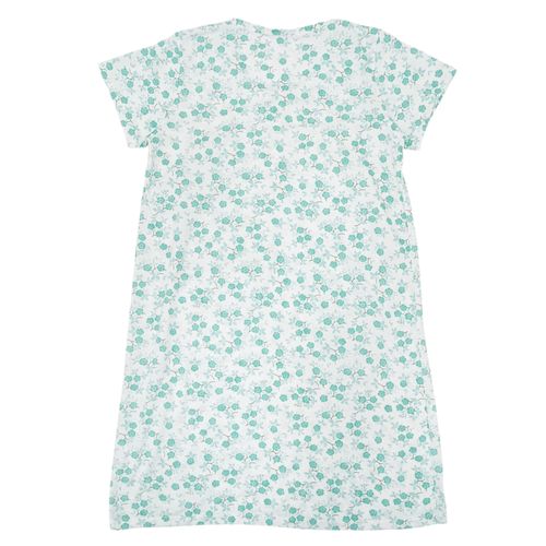 Camisón verde estampado para mujer