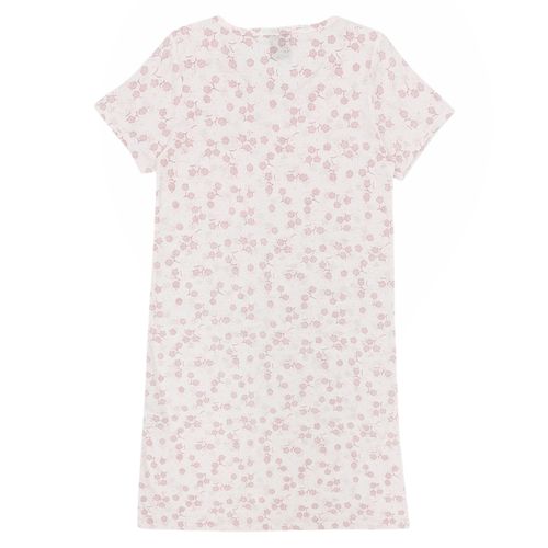 Camisón rosa estampado para mujer
