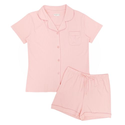 Pijama rosada para mujer