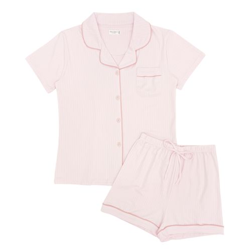 Pijama rosa para mujer