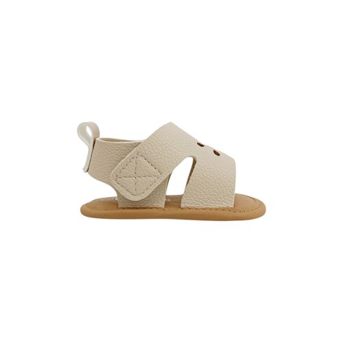 Sandalias beige para bebé niña