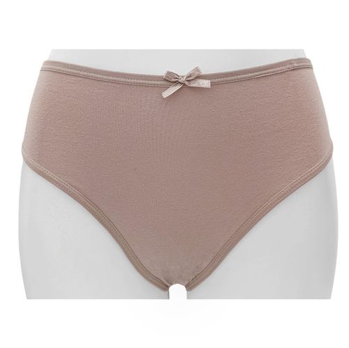 Panty con encaje nude para mujer