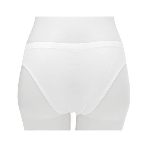 Panty blanco sólido para mujer