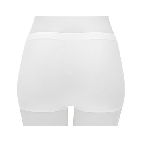 Panty blanco sólido para mujer