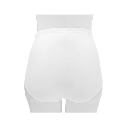 Panty blanco sólido para mujer