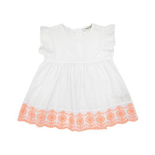 Vestido blanco para niña