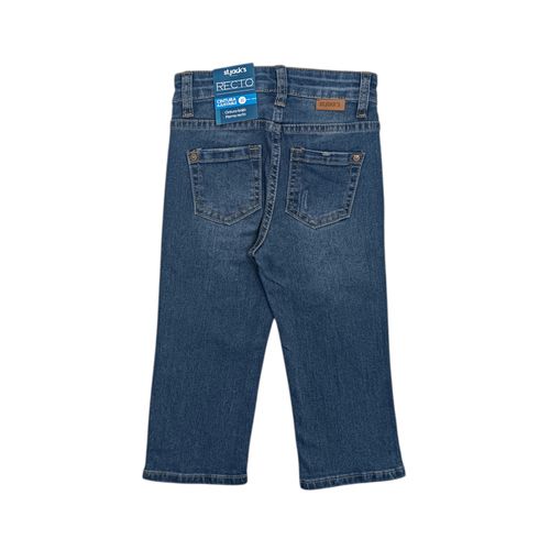 Jeans recto azul para niño