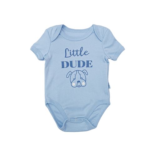 Mameluco celeste para bebé niño