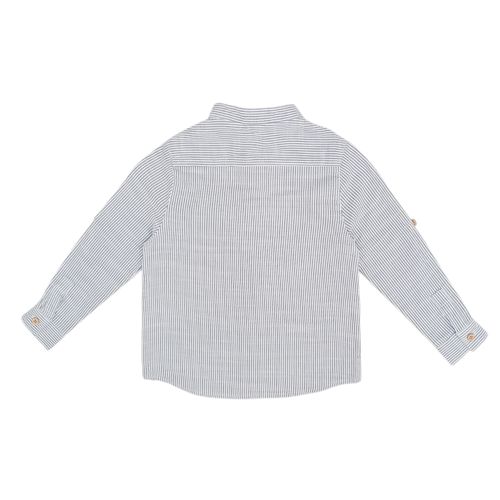 Camisa rayada bicolor para niño