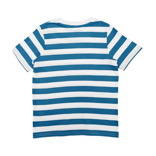 Camiseta bicolor rayada para niño