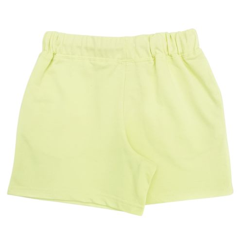 Short verde sólido para niña