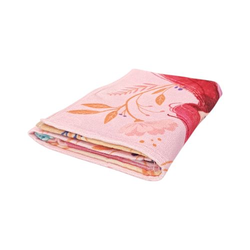 Toalla multicolor estampada para niña