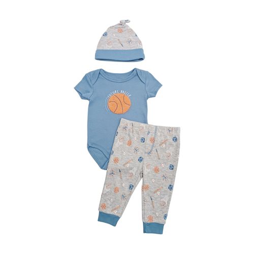 Pijama bicolor para bebé niño