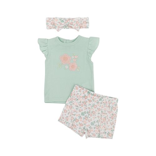 Conjunto bicolor para bebé niña