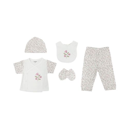 Set de regalo 5 pieza bicolor para bebé niña