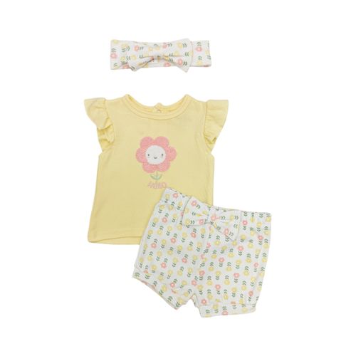 Set de pijama bicolor para bebé niña