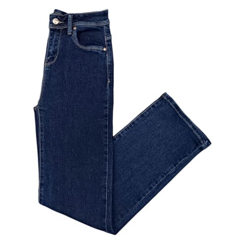 Straight jeans sólido para mujer