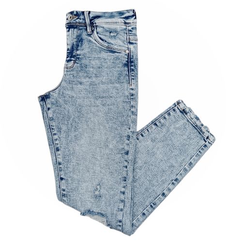Slim jeans lavado para mujer