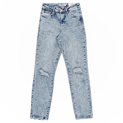 Slim jeans lavado para mujer