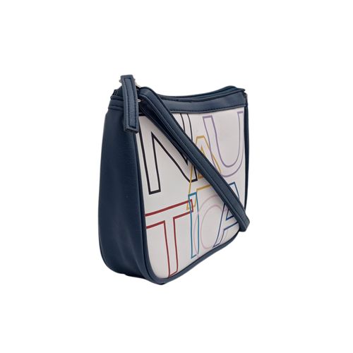 Crossbody bicolor estampado para mujer
