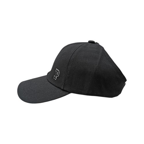 Gorra negro estampada para mujer