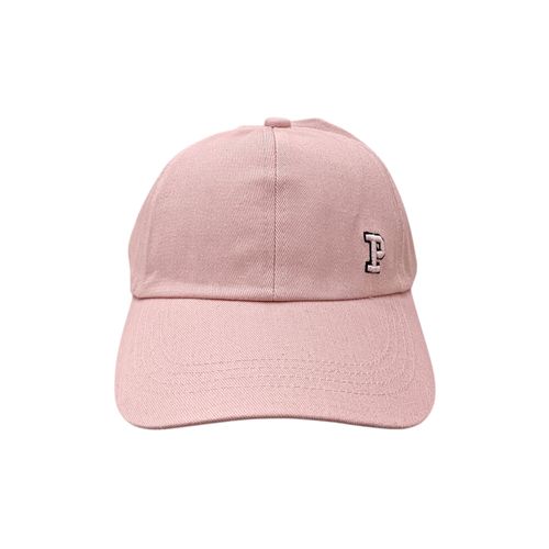 Gorra rosa estampada para mujer